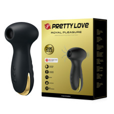 Кліторальний стимулятор Pretty Love Royal Pleasure Hammer Black