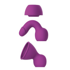 Вибромассажер Dreamtoys Queenpin Фиолетовый