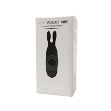 Минивибратор Adrien Lastic Pocket Vibe Rabbit Черный