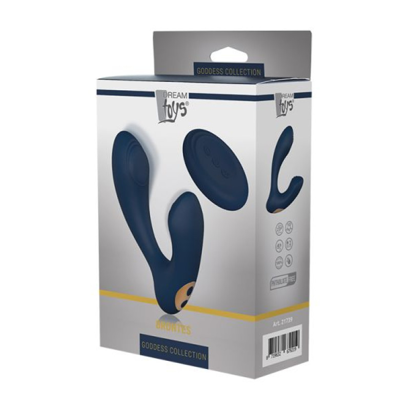 Вибромассажер с функцией пульсирующих волн Dreamtoys Goddess Collection Brontes Вибромассажер с функцией пульсирующих волн Dreamtoys Goddess Collection Brontes