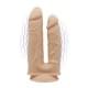 Фаллоимитатор двойной с вибрацией SilexD Double Gusto Flesh Motor (Model 1 size 8&7), двухслойный