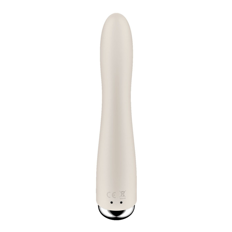 Вибратор точки G с вращением Satisfyer Spinning Vibe 1 Beige, 2 мотора