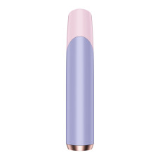 Вакуумний стимулятор Satisfyer Bold Kiss Violet, магнітна технологія 3D Air Pulse, 30 режимів роботи