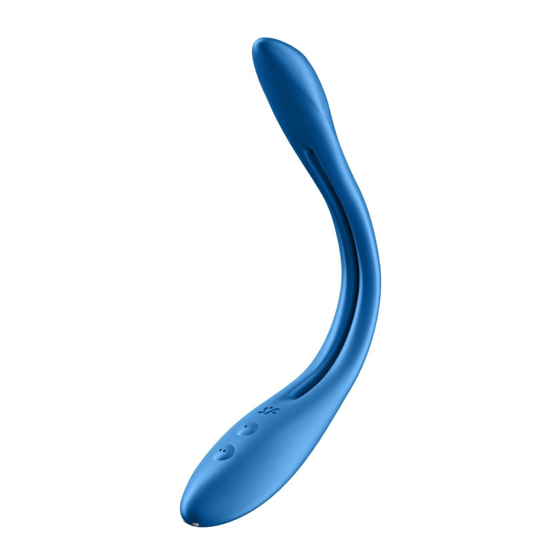 Универсальный гибкий вибратор для пар Satisfyer Elastic Game Dark Blue Универсальный гибкий вибратор для пар Satisfyer Elastic Game Dark Blue