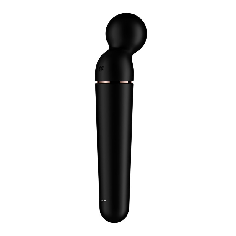 Вібромасажер Satisfyer Planet Wand-er Black/Rosegold, дуже потужний, бездротовий Вібромасажер Satisfyer Planet Wand-er Black/Rosegold, дуже потужний, бездротовий