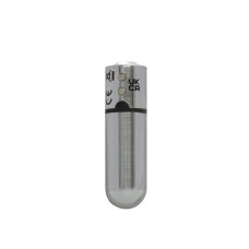 Виброшар PowerBullet First-Class Bullet 2.5″ с Key Chain Pouch, Silver, 9 режимов вибрации