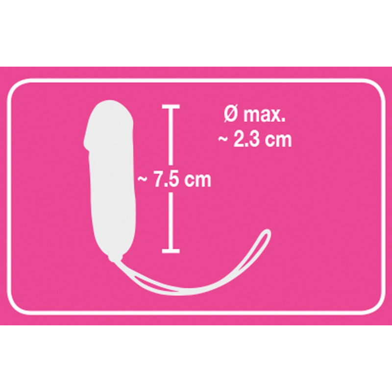 Віброкулька Sweet Smile Remote controlled Рожева Віброкулька Sweet Smile Remote controlled Рожева