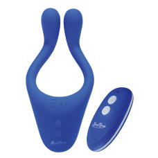 Hi-tech вибратор StRubber BeauMents Doppio 2.0 голубой