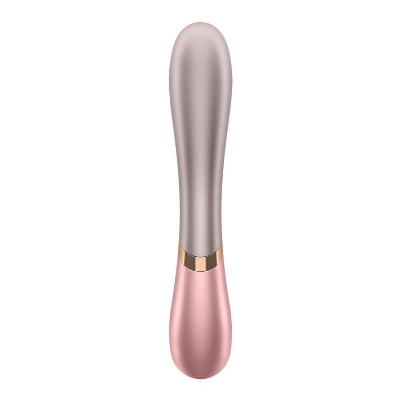 Смарт вібратор-кролик із підігрівом Satisfyer Hot Lover Pink Смарт вібратор-кролик із підігрівом Satisfyer Hot Lover Pink