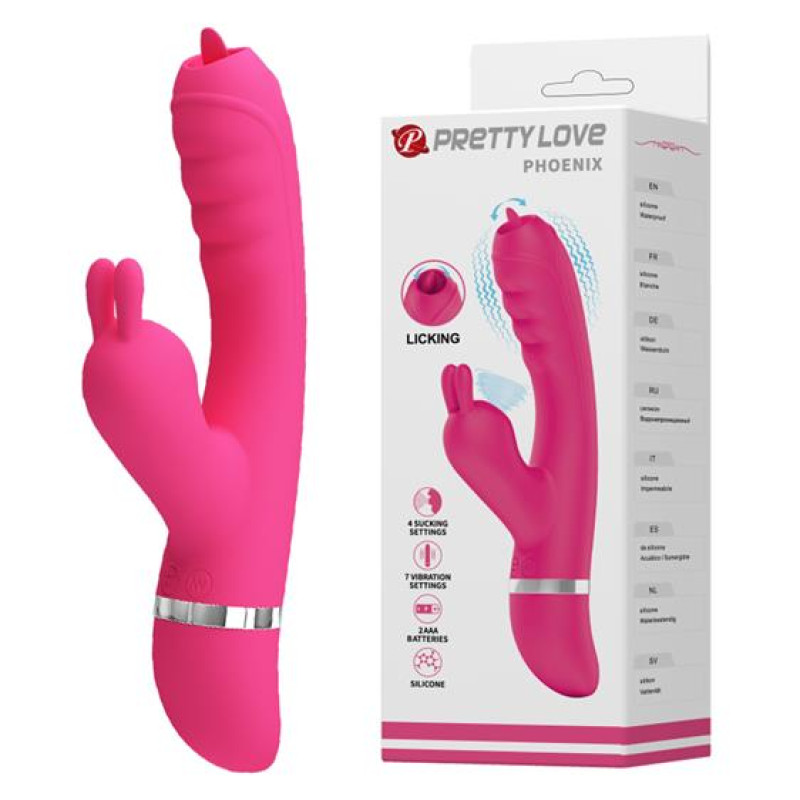 Вибратор Pretty Love Phoenix Vibrator Pink Вибратор Pretty Love Phoenix Vibrator Pink