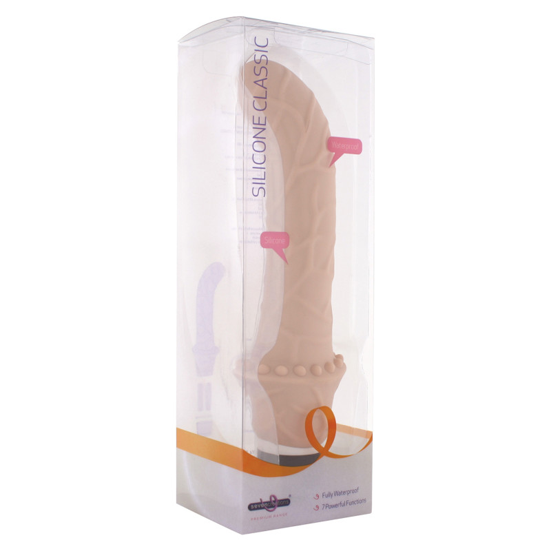 Стимулятор G-точки Seven Creations Classic G-Spot Vibrator Телесный Стимулятор G-точки Seven Creations Classic G-Spot Vibrator Телесный
