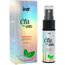 Возбудительный спрей для клитора Intt Clit Me On Peppermint Cooling Effect 12 мл, охлаждающий эфе