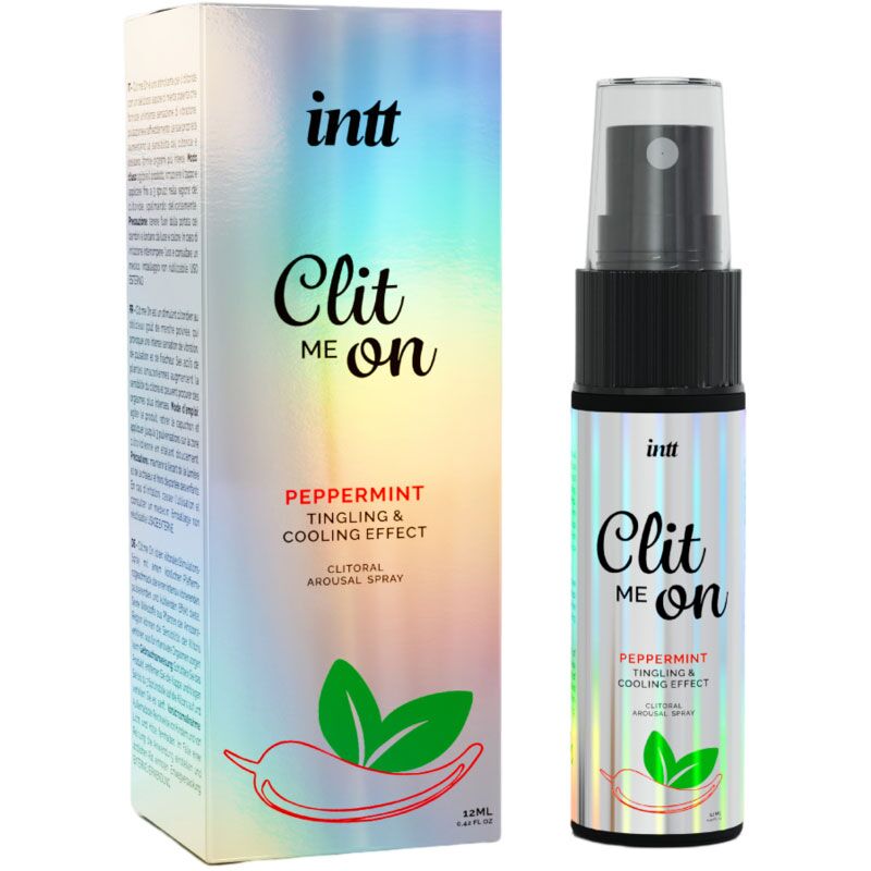 Збуджувальний спрей для клітора Intt Clit Me On Peppermint Cooling Effect 12 мл, охолоджувальний ефе Збуджувальний спрей для клітора Intt Clit Me On Peppermint Cooling Effect 12 мл, охолоджувальний ефе