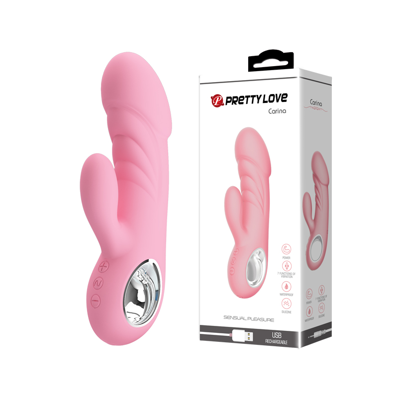 Hi-tech вібратор LyBaile Pretty Love Carina Vibrator Тілесний Hi-tech вібратор LyBaile Pretty Love Carina Vibrator Тілесний