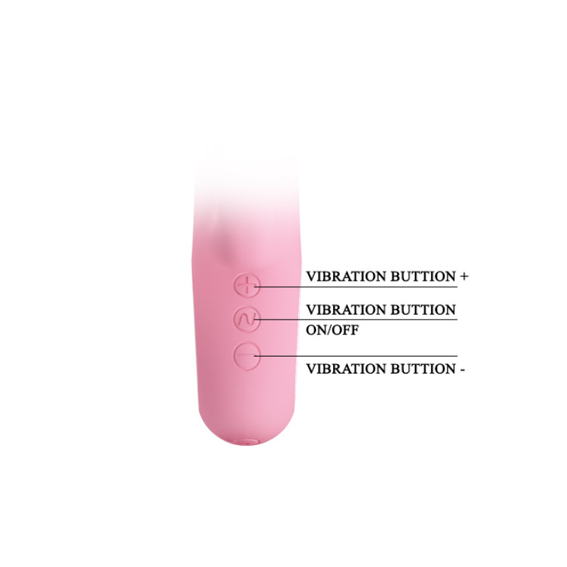 Hi-tech вібратор LyBaile Pretty Love Carina Vibrator Тілесний Hi-tech вібратор LyBaile Pretty Love Carina Vibrator Тілесний