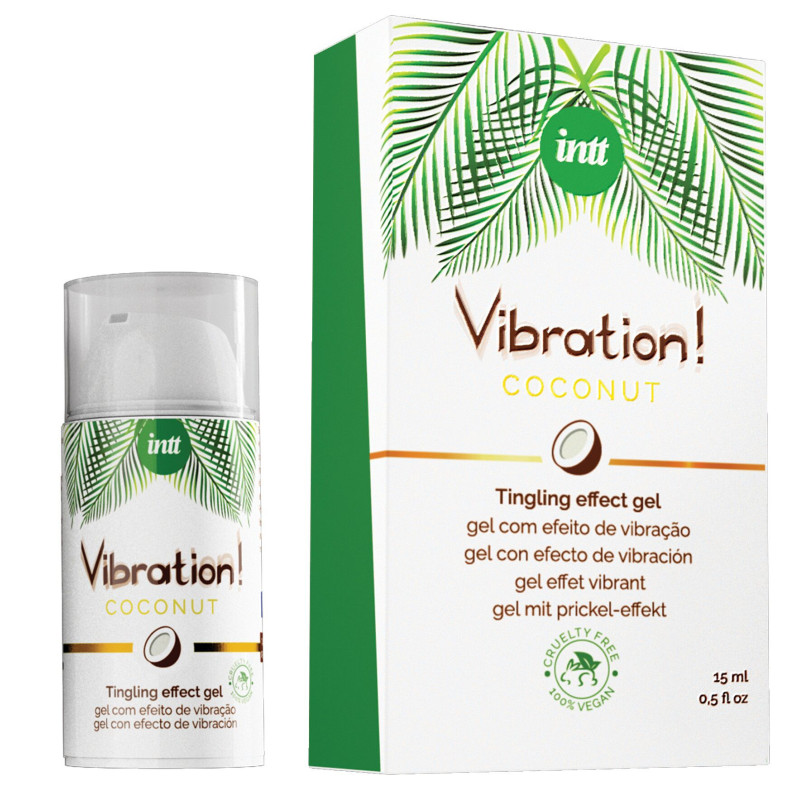 Рідкий вібратор Intt Vibration Coconut Vegan (15 мл), дуже смачний, діє до 30 хвилин Рідкий вібратор Intt Vibration Coconut Vegan (15 мл), дуже смачний, діє до 30 хвилин