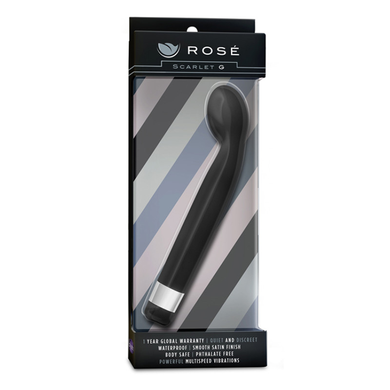 Вибромассажер для точки G Blush Scarlet Черный Вибромассажер для точки G Blush Scarlet Черный