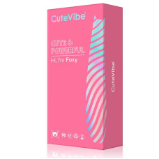 Вакуумний стимулятор з вібрацією CuteVibe Foxy Pink