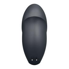 Вибростимулятор-пульсатор Satisfyer Tap & Climax 1 Grey, эффект постукивания пальцем, 2 мотора