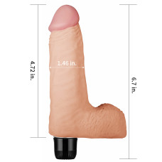 Реалистичный вибратор LoveToy Reel Feel Realistic Vibrator 7