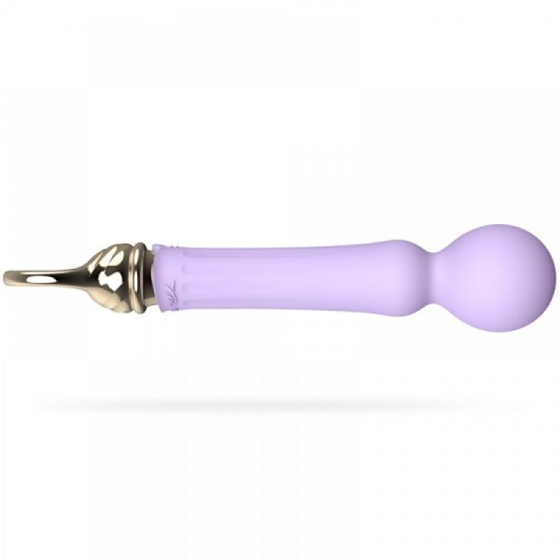 Вибромассажер микрофон Zalo Confidence Фиолетовый
