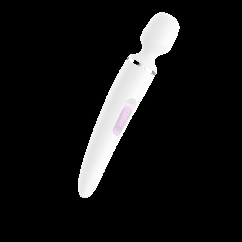 Вибромассажер Satisfyer Wand-er Woman Белый XXL Вибромассажер Satisfyer Wand-er Woman Белый XXL