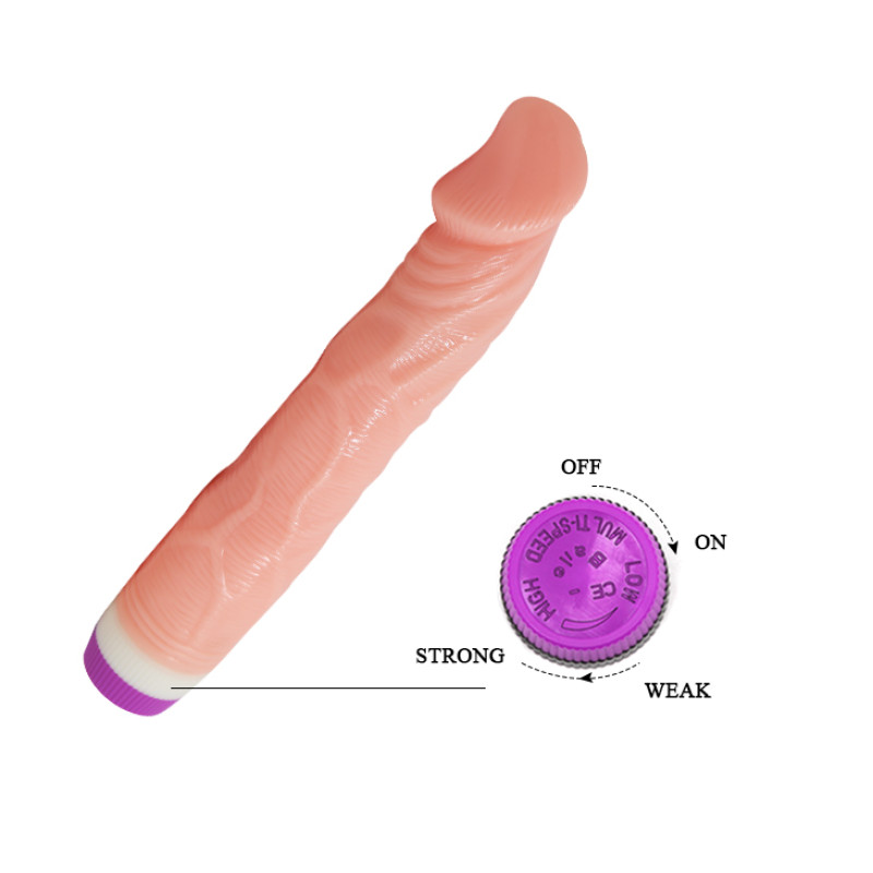 Реалистичный вибратор LyBaile Vibrator Телесный Реалистичный вибратор LyBaile Vibrator Телесный