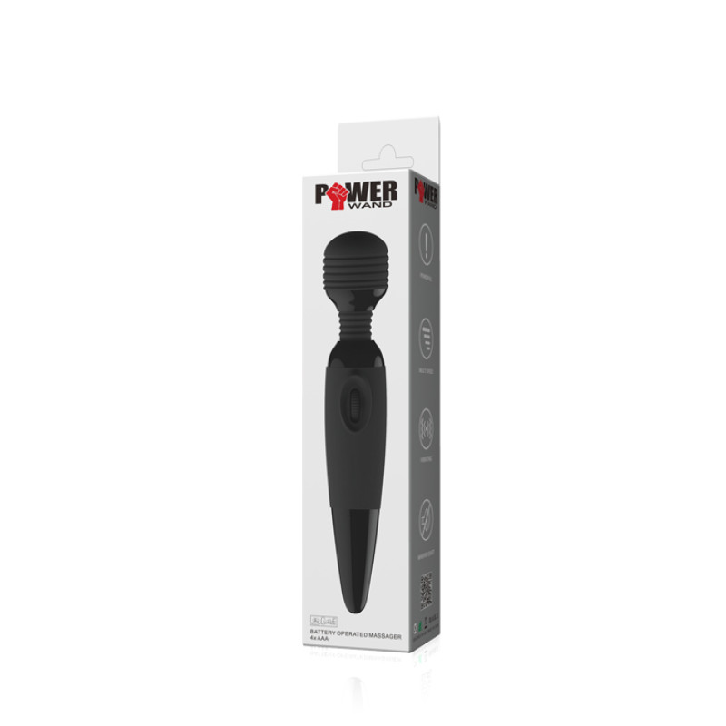 Вибратор Pretty Love Power Wand Massager Черный Вибратор Pretty Love Power Wand Massager Черный