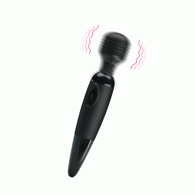 Вибратор Pretty Love Power Wand Massager Черный Вибратор Pretty Love Power Wand Massager Черный