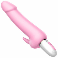 Фалоімітатор з вібрацією та підігрівом Leten Quest