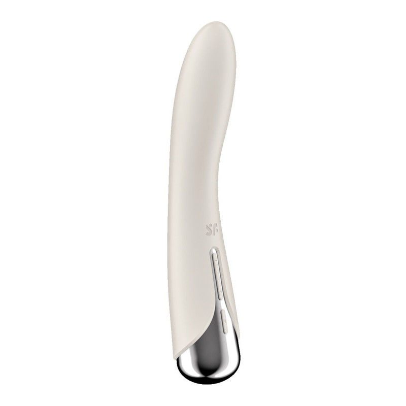 Вибратор точки G с вращением Satisfyer Spinning Vibe 1 Beige, 2 мотора
