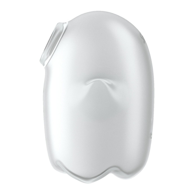 Вакуумный клиторальный стимулятор с вибрацией Satisfyer Glowing Ghost White, светящийся в темноте Вакуумный клиторальный стимулятор с вибрацией Satisfyer Glowing Ghost White, светящийся в темноте