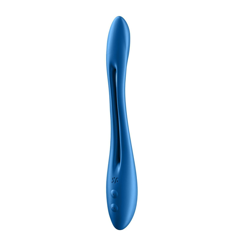Универсальный гибкий вибратор для пар Satisfyer Elastic Game Dark Blue Универсальный гибкий вибратор для пар Satisfyer Elastic Game Dark Blue