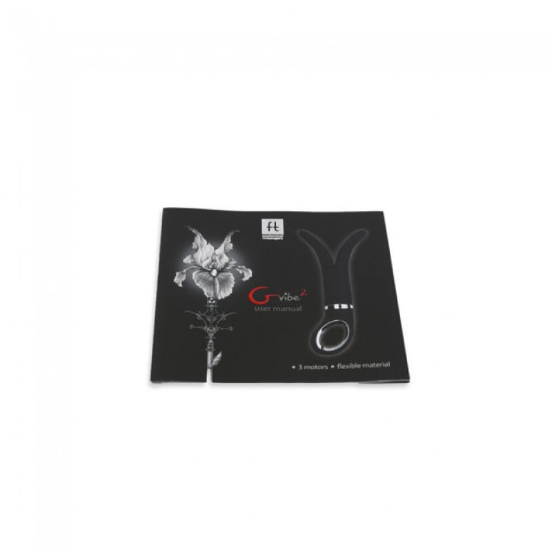 Анатомічний вібромасажер Fun Toys GVibe 2 Чорний Анатомічний вібромасажер Fun Toys GVibe 2 Чорний