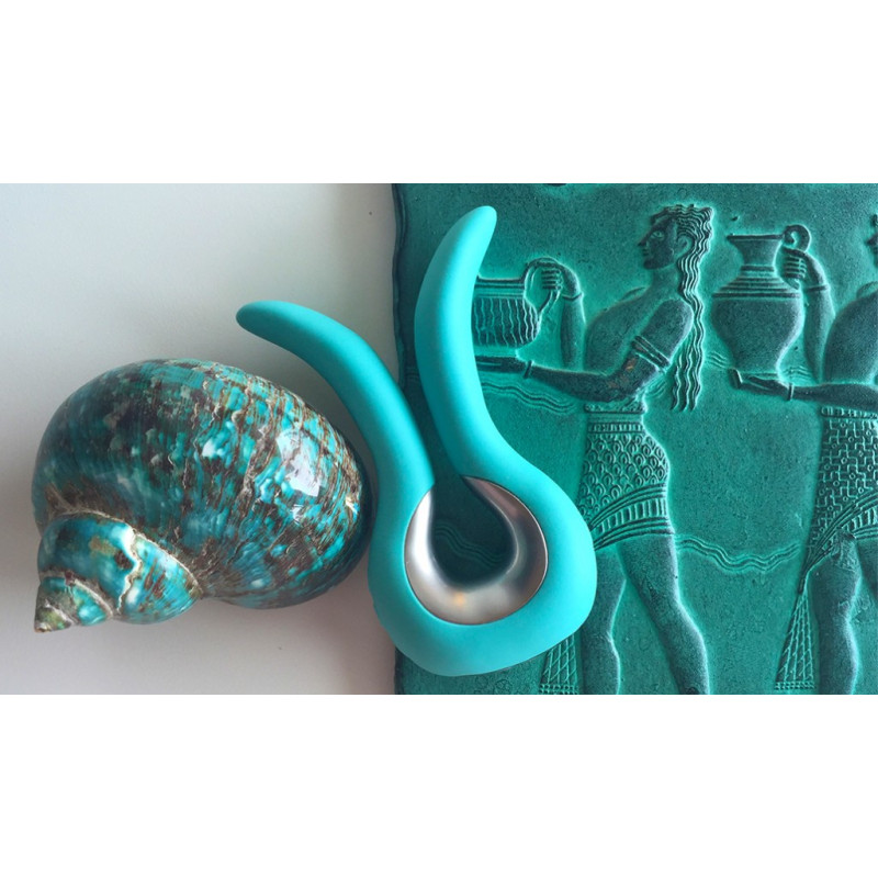 Бірюзовий Анатомічний вібратор Fun Toys Gvibe Mini Бірюзовий Анатомічний вібратор Fun Toys Gvibe Mini