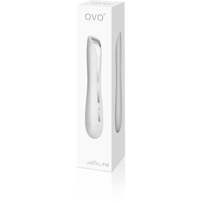 Вібратор OVO F10 Білий Вібратор OVO F10 Білий