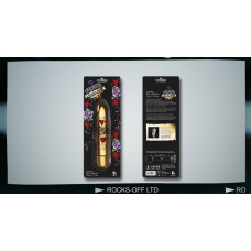 Вибратор Rocks Off RO-160 мм Tattoo Hearts and Roses