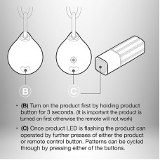 Вибратор-плеть Rocks Off Deliver