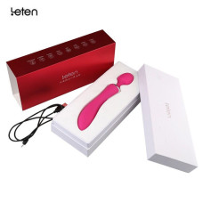 Вибромассажер двухсторнний Leten AV 1+1 Розовый