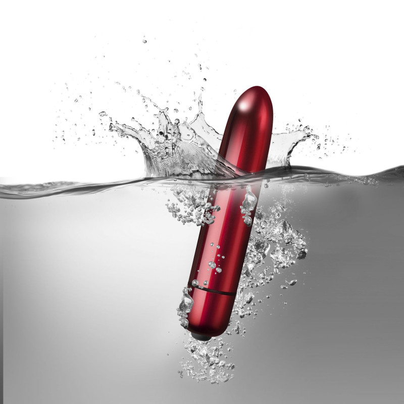 Вібратор Rocks Off RO-90 мм 10 Speed Crimson Kiss Вібратор Rocks Off RO-90 мм 10 Speed Crimson Kiss