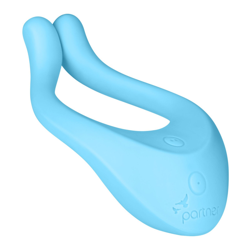 Вибратор для пар Satisfyer Endless Love Blue, 3 независимых мотора, многофункциональный Вибратор для пар Satisfyer Endless Love Blue, 3 независимых мотора, многофункциональный