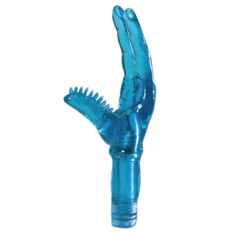 Вибратор NMC Two Finger Juicy Junky 5,5 Голубой Вибратор NMC Two Finger Juicy Junky 5,5 Голубой