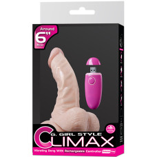 Вибромассажер NMC G-GIRL 6,5 INCH PVC RECHARGEABLE VIBRATOR