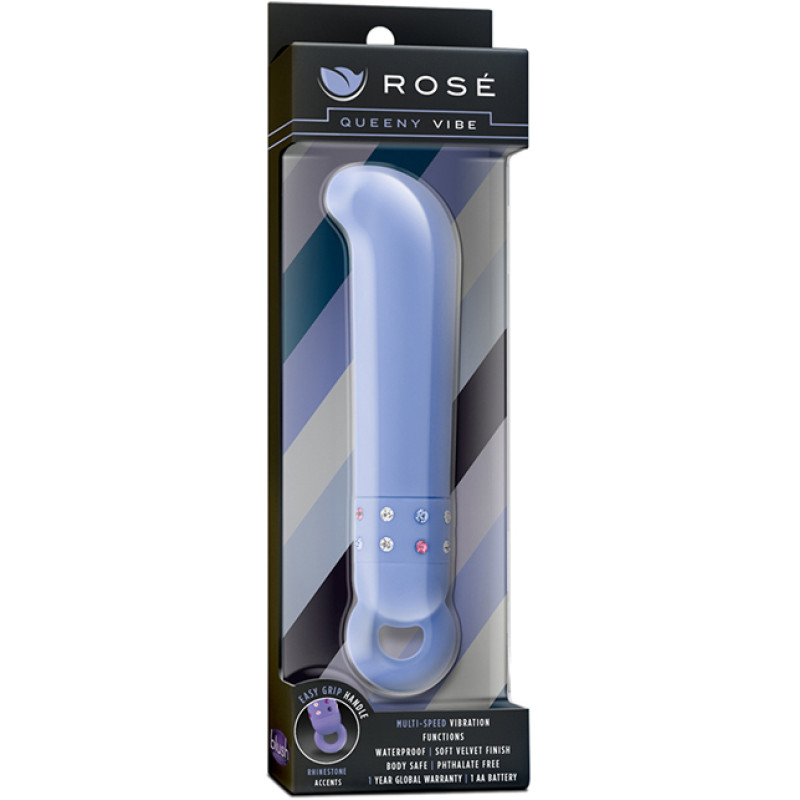 Вибратор Blush ROSE QUEENY VIBE Фиолетовый Вибратор Blush ROSE QUEENY VIBE Фиолетовый