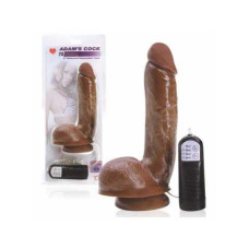 Вибратор Topco Sales TLC® Adam's Cock Vibrating 22,2х5,4 см Коричневый