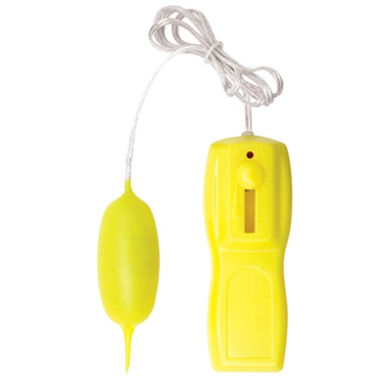 Віброяйце світиться в темряві Topco Sales Glo-Glo a Go-Go Electric Lemon Flicker Віброяйце світиться в темряві Topco Sales Glo-Glo a Go-Go Electric Lemon Flicker