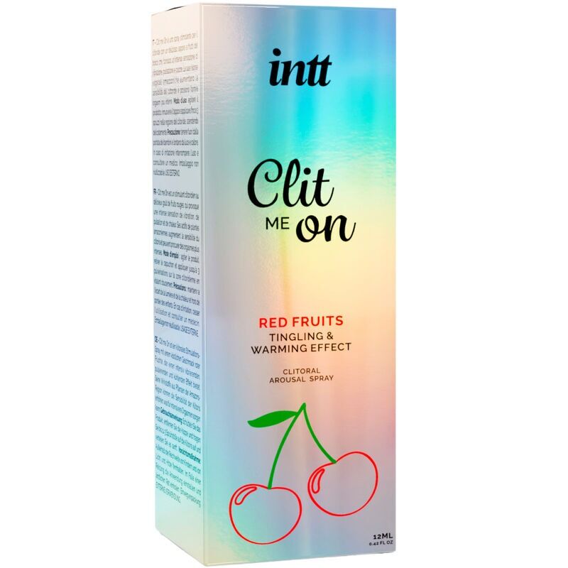 Збуджувальний спрей для клітора Intt Clit Me On Red Fruits Warming Effect 12 мл, зігріваючий ефект Збуджувальний спрей для клітора Intt Clit Me On Red Fruits Warming Effect 12 мл, зігріваючий ефект
