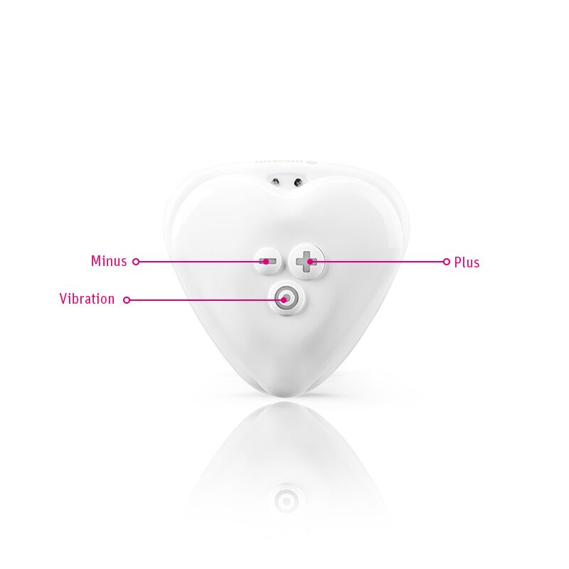 Вибратор для клитора Mystim Heart´s Desire White, 8 режимов, очень мощный Вибратор для клитора Mystim Heart´s Desire White, 8 режимов, очень мощный