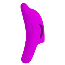 Вібронасадка на палець Pretty Love Delphini Fingering Vibrator Purple