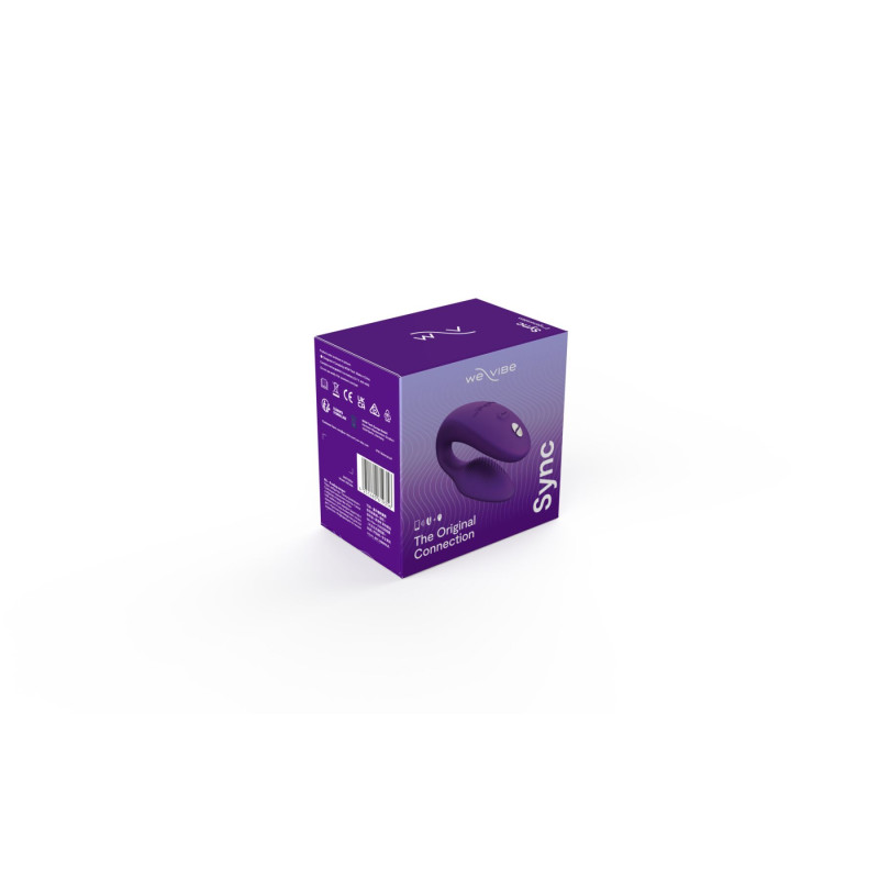 Смарт-вибратор для пар We-Vibe Sync 2 Purple, 10 виброрежимов, пульт ДУ Смарт-вибратор для пар We-Vibe Sync 2 Purple, 10 виброрежимов, пульт ДУ